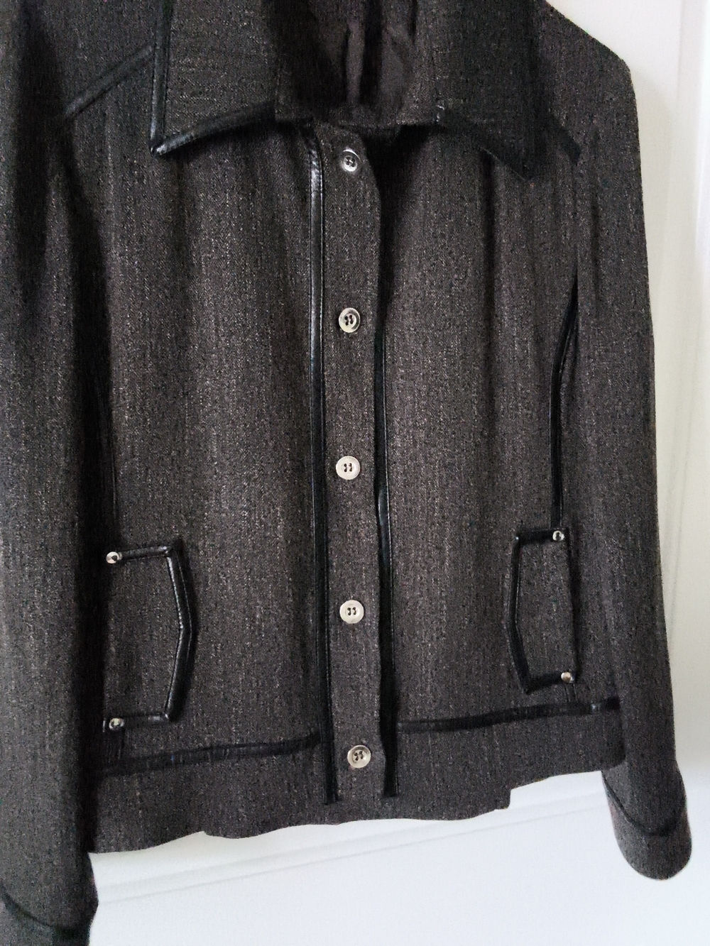Mode De Vie Khaki Brown Tailored Jacket & Pant Set 14